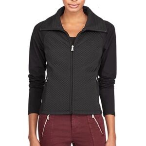 Ralph Lauren funnelneck zip jacket Black Quilted Women